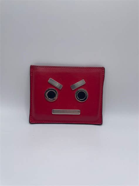 fendi no words|Fendi Faces No Words Monster Clutch With Coa .